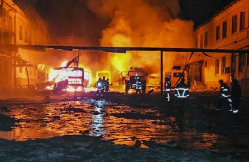 मस्को नजिकैको तेल प्रशोधन केन्द्रमा युक्रेनको ड्रोन आक्रमण