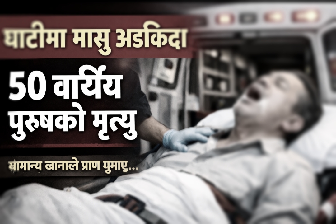 खाना खाने क्रममा घाँटीमा मासु अड्किँदा डोटीमा एक जनाको मृत्यु